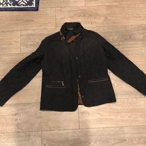 Ralph Lauren Black Quilted Coat